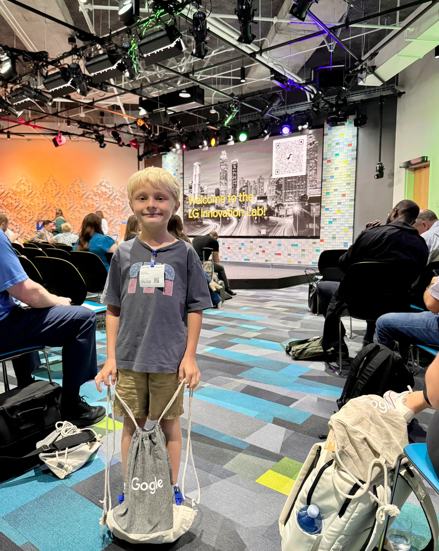 Level Up team at Google office